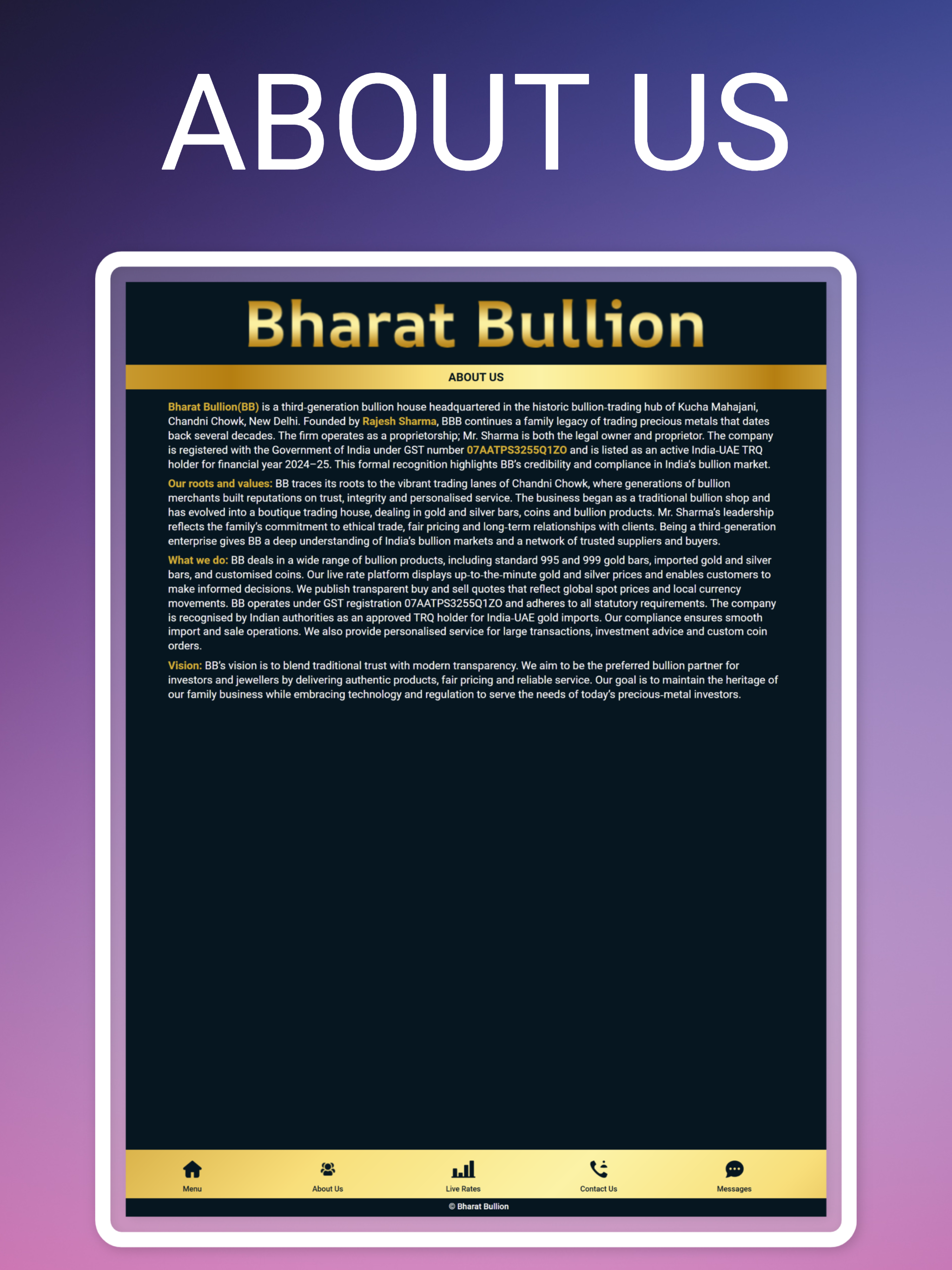 Bharat Bullion. screenshot 13