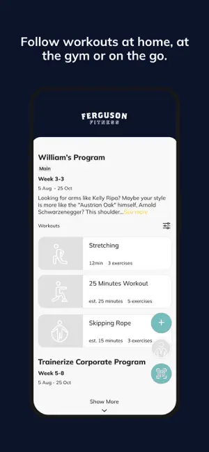 Ferguson Fitness screenshot 3