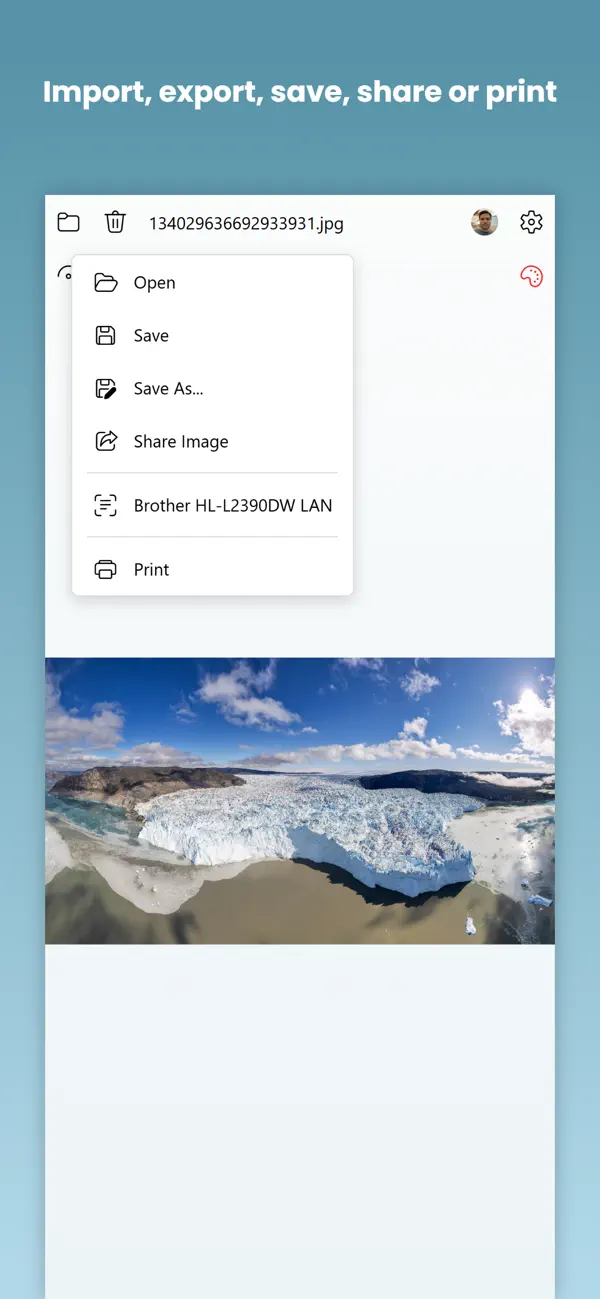 Screenshot #2 pour Photag - Image Editor