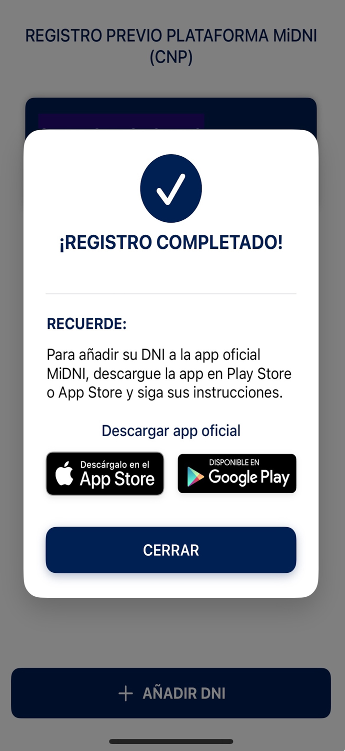 Registro DNI Digital