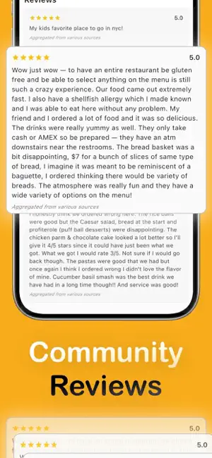 GF Restaurants - GlutenGo screenshot 2