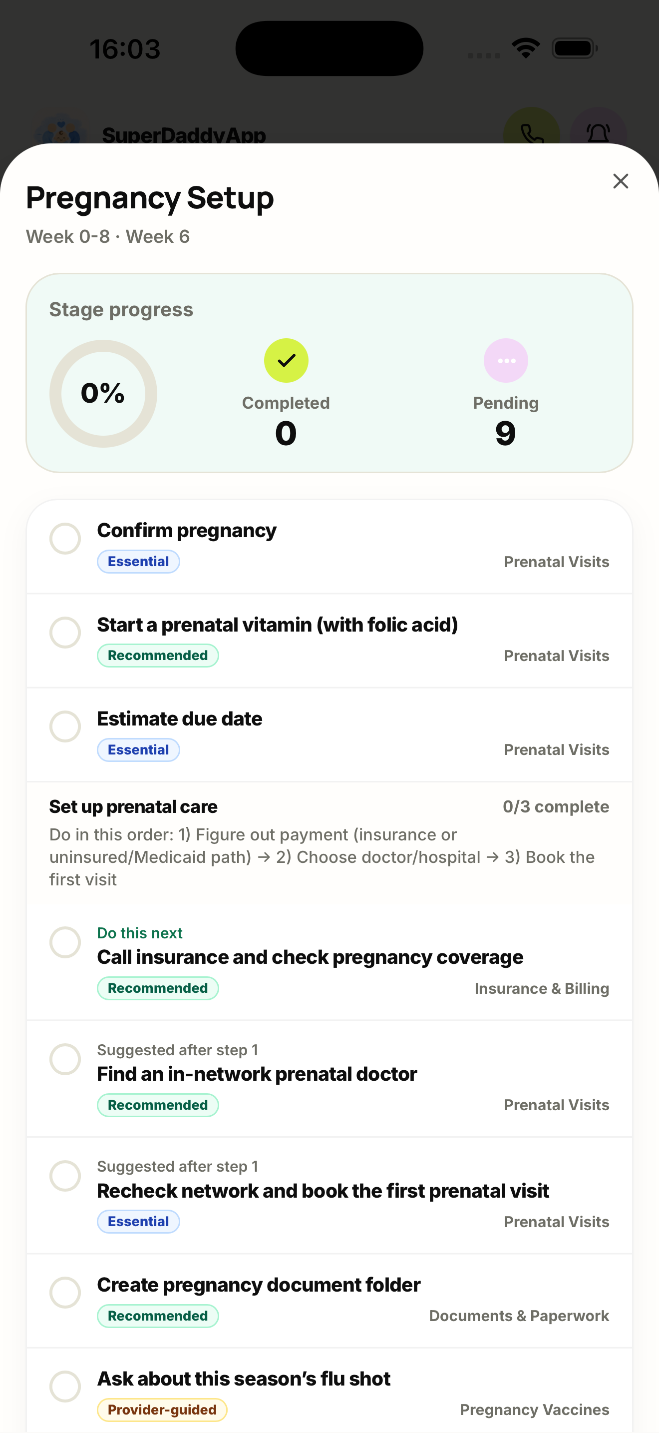 SuperDaddyApp screenshot 2