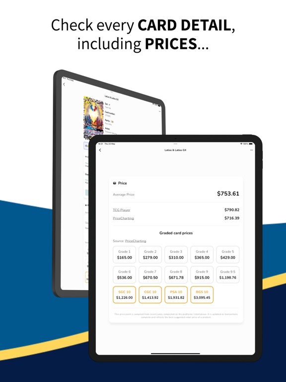 TCG MasterDex - Track cards iPad screenshot 6 - Utilities app
