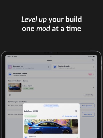 DriveDr iPad screenshot