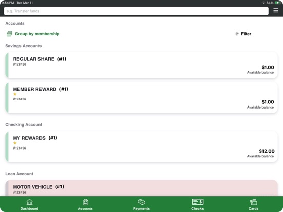 Oregonians Mobile iPad screenshot 3 - Finance app