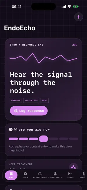 EndoEcho: Hormone Tracker screenshot 1