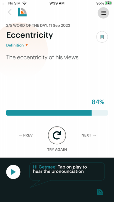 App screenshot