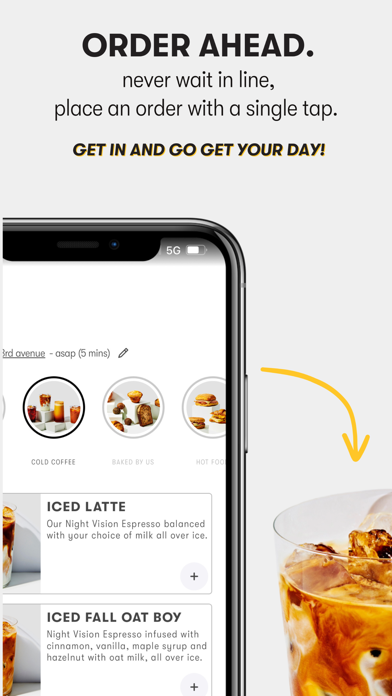 Gregorys Coffee iPhone screenshot 2 - Food & Drink app