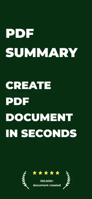PDF Summarizer - Document Read screenshot 1