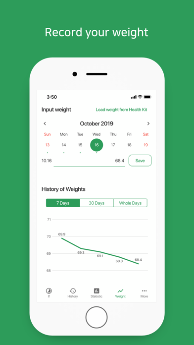 SimFast: Fasting Tracker Screenshot