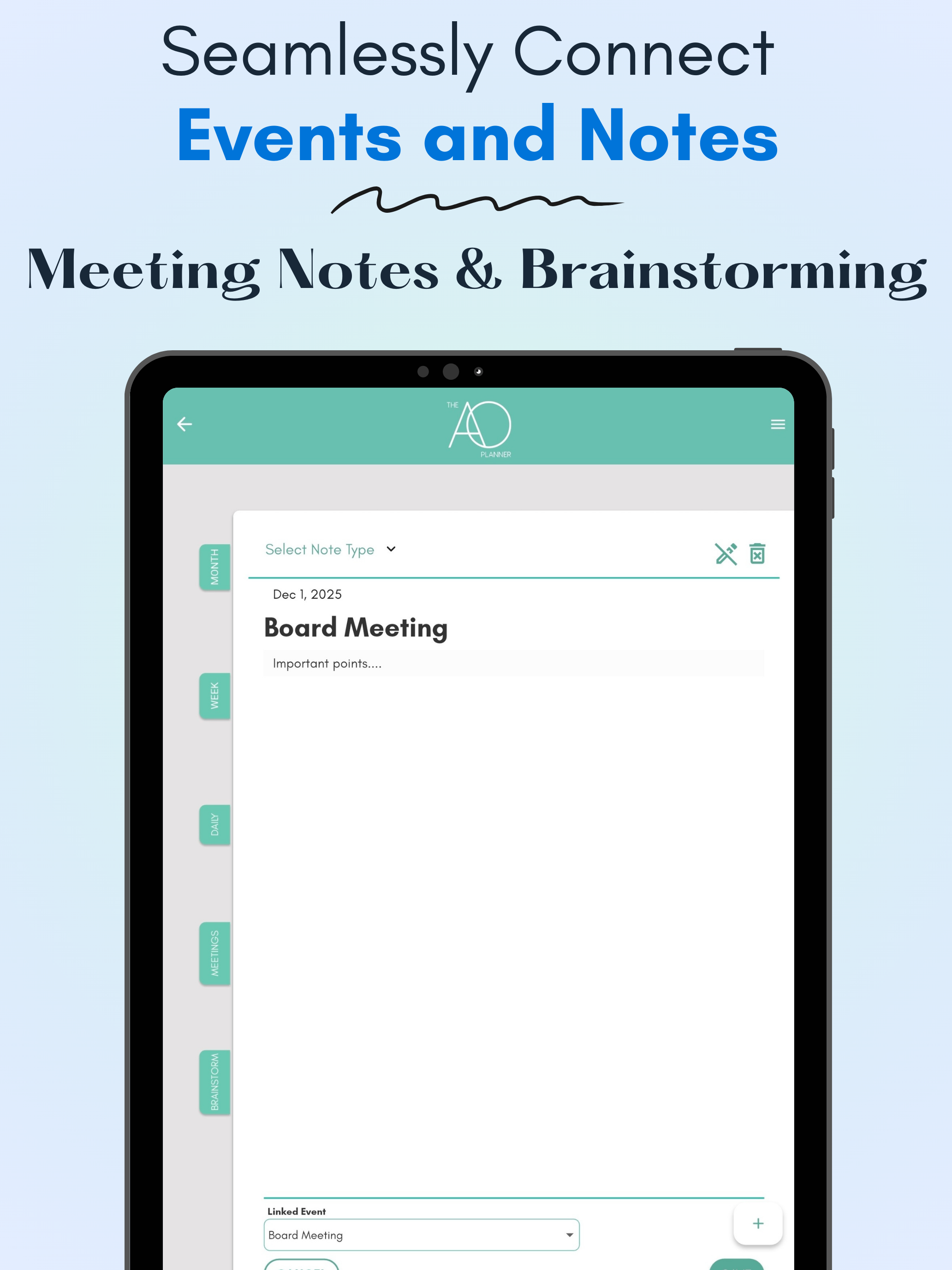 The AO Planner App