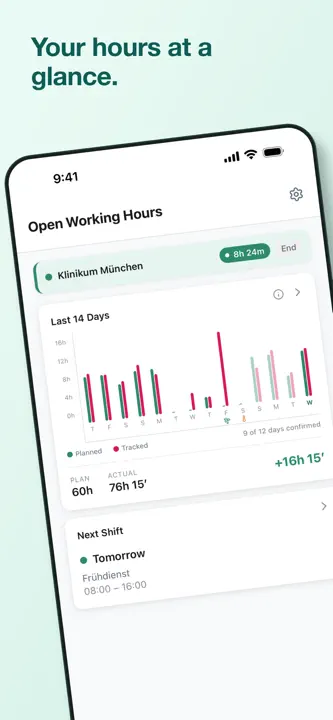 Open Working Hours screenshot 1
