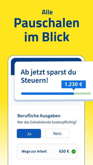 WISO Steuer - Steuererklärung iPhone screenshot 5 - Finance app