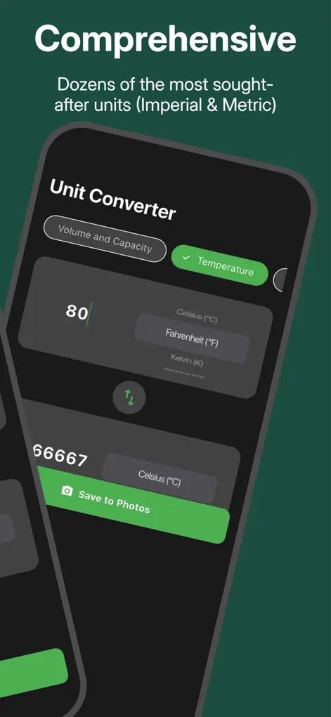 Minimalist Unit Conversions - Reference App | MWM