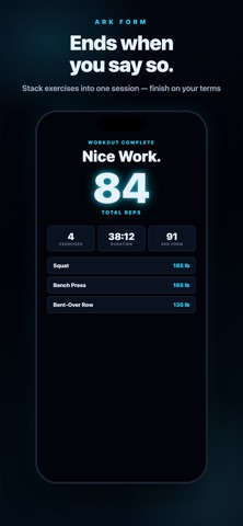 Ark Form: AI Rep Counter Screenshot 4 of 6