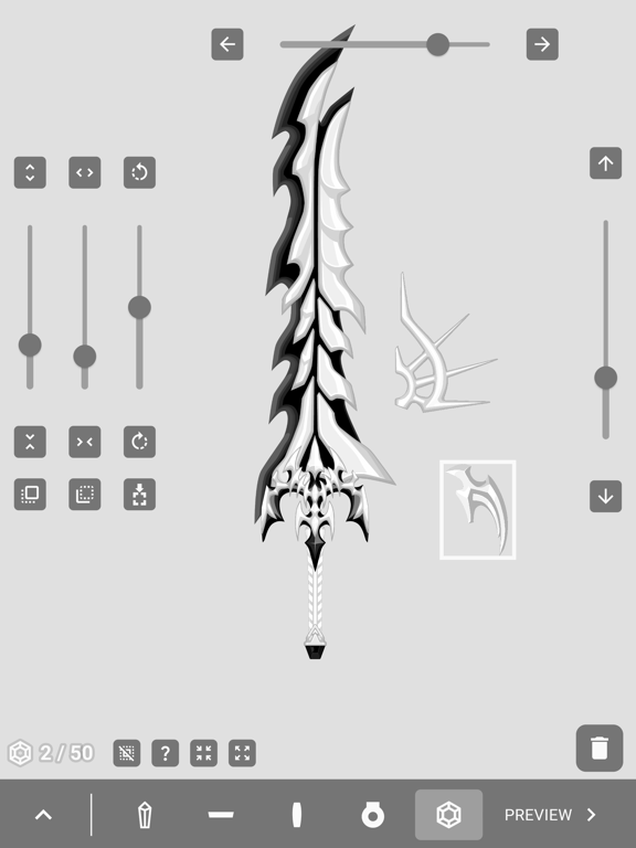 sword maker : Weapon Avatar iPad screenshot