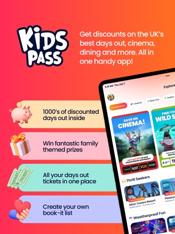 Kids Pass iPad screenshot 1