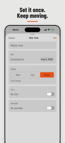 Weeklane: Weekly To-Do Planner Screenshot 2 of 8