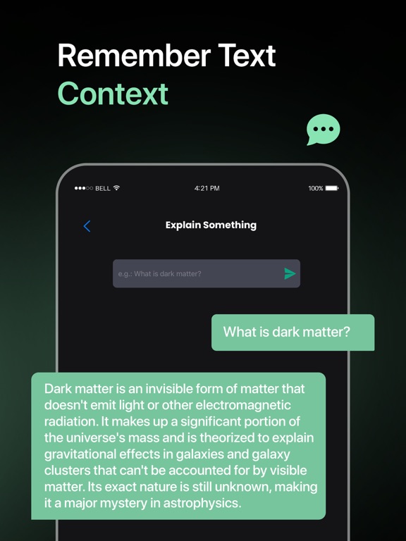 Chat with Fast AI iPad screenshot 6 - Productivity app