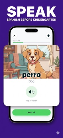 Spanish for Kids: Learn & Play iPhone screenshot