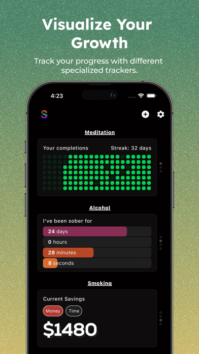 Sober: Habit Addiction Tracker Screenshot