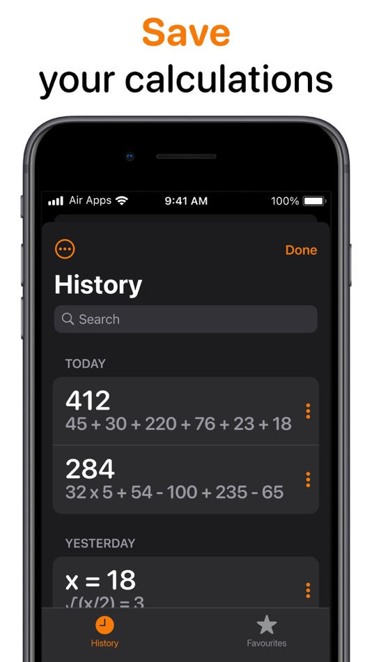 #7. Calculator Air: AI Math Solver (iOS) Podle: Air Apps Systems