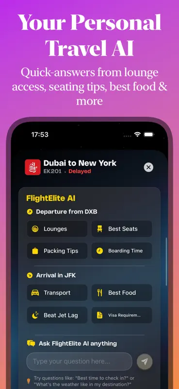 Flight Tracker: FlightElite AI screenshot 7 of 9