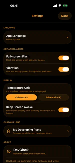 DevClock screenshot 2