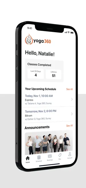 Yoga 360 App screenshot 1