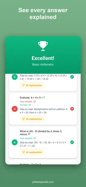 Job Tests Portal: Exam Prep screenshot 4