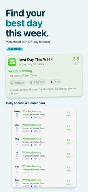 Fishing Barometer & Forecast screenshot 2