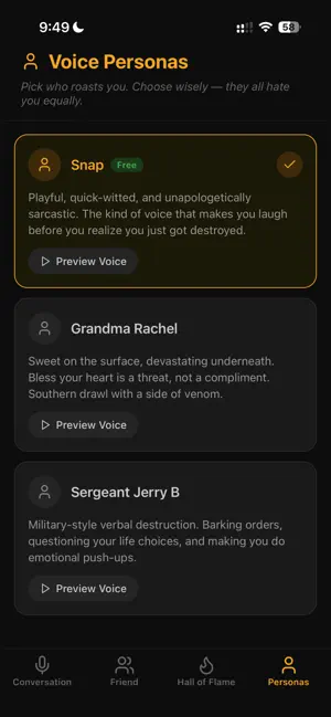 Razz: AI Voice Roast screenshot 2