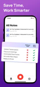 Flow AI: Transcribe Voice Note screenshot #5 for iPhone