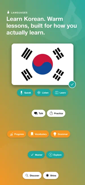 Learn Korean - LingFast screenshot 1