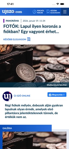 Ujszo.com screenshot