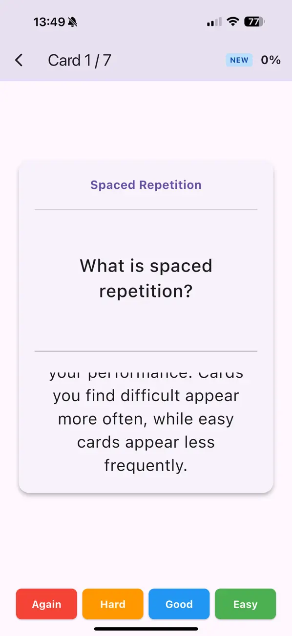 Screenshot #2 pour SelfTutor