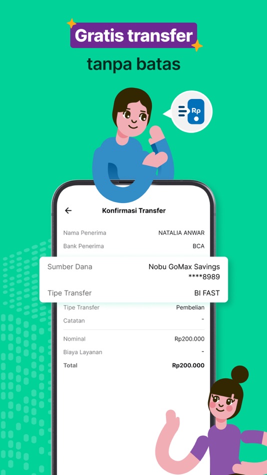 #4. nobu Go by Nobu Bank (iOS) 由: PT Bank Nationalnobu