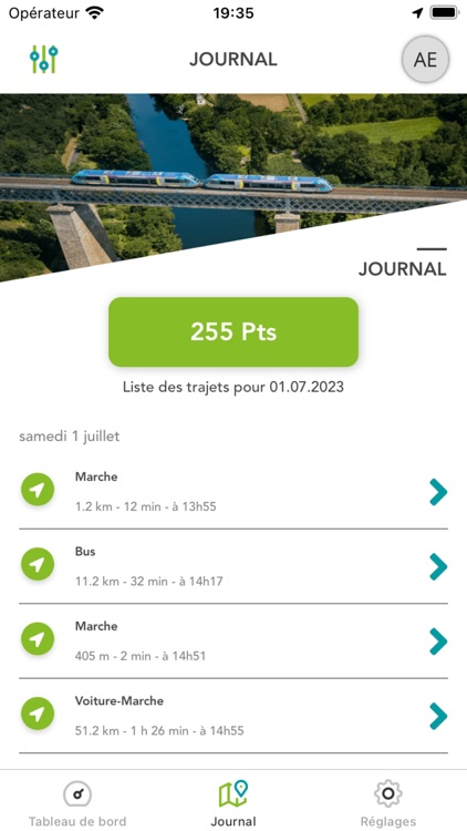 Ecomotive - SNCF Aléop en TER