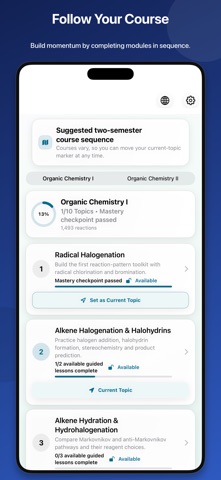 Organic Reactions Tutor Screenshot 2 of 8