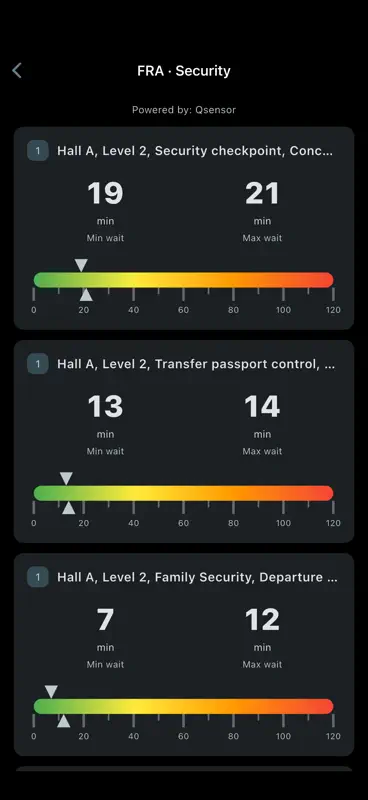 Frankfurt Airport FRA screenshot 3 of 5