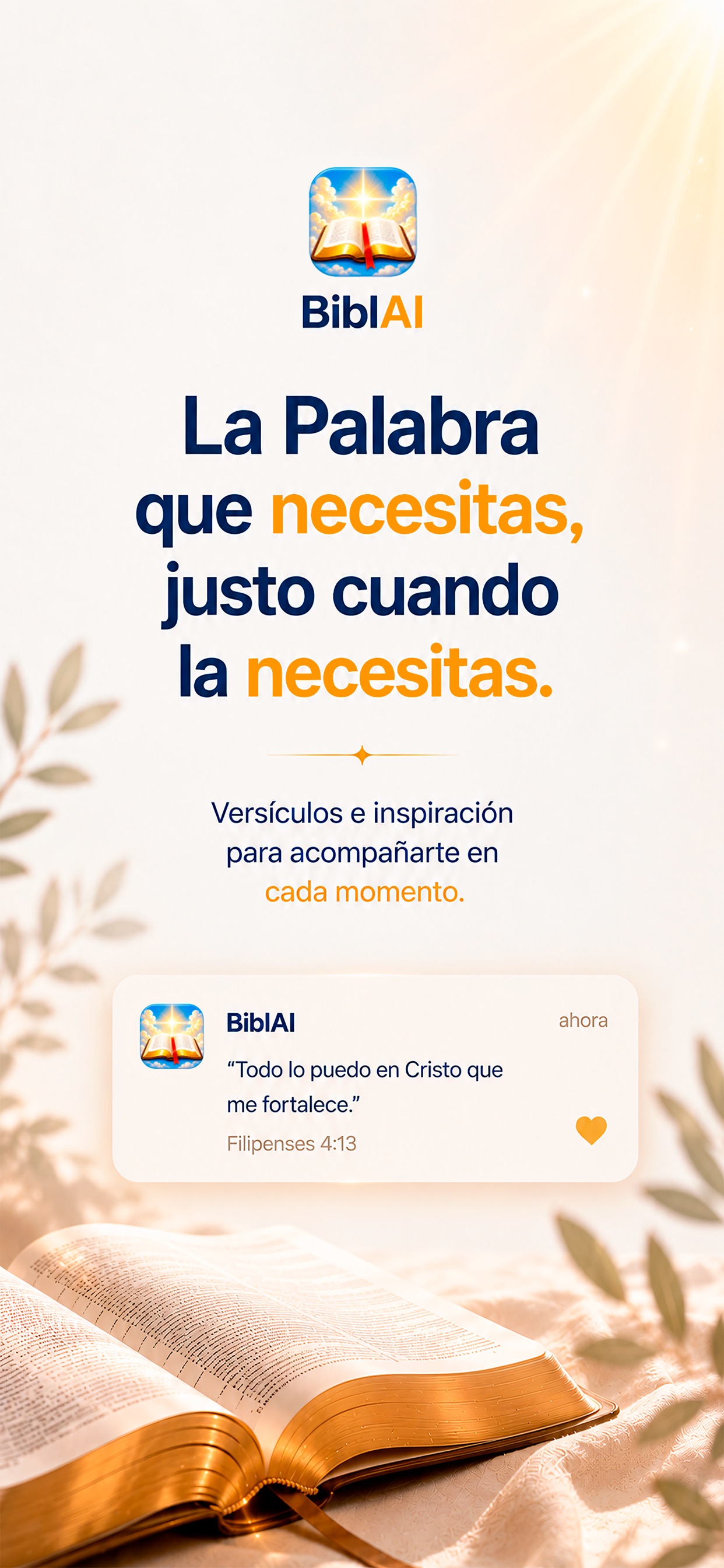 Screenshot 1 of BiblAI - Biblia con IA