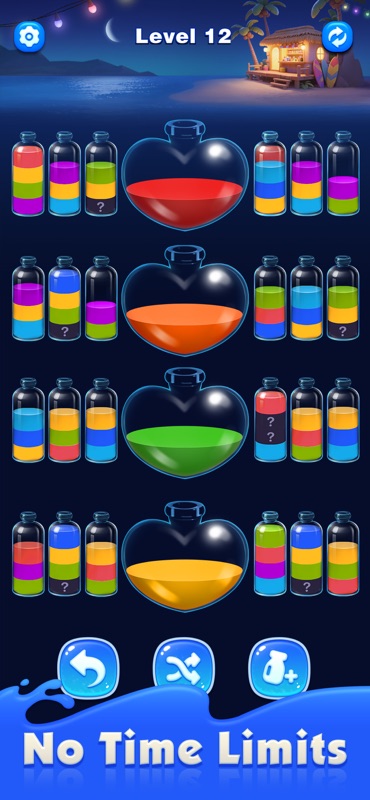Water Sort! 3D cores puzzle screenshot 3