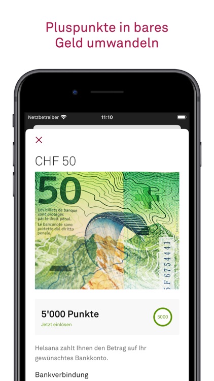 Helsana+ bonus programme screenshot-3