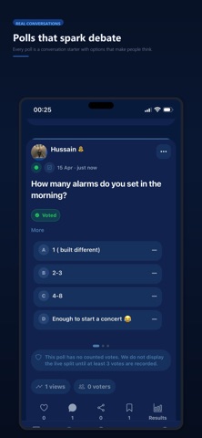 Pluria: Global Polls Screenshot 6 of 10