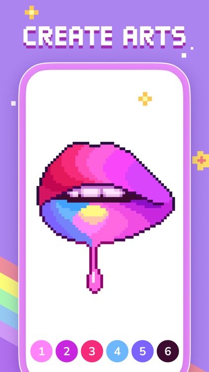 Bit Color by Number: Pixel Art screenshot-3