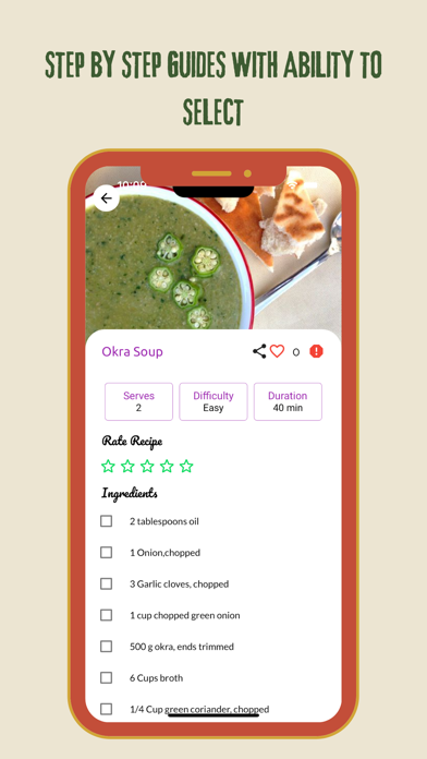 African Recipes - Best Recipes Screenshot