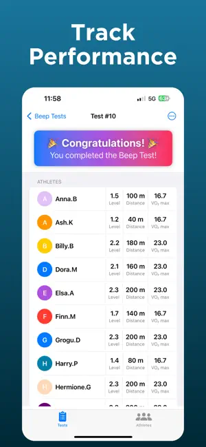 Beep Test for VO2 Max screenshot 3