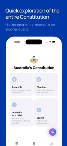 Australia's Constitution iPhone screenshot