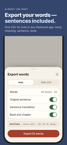 LinguaRead: Learn by Reading Screenshot 5 of 7