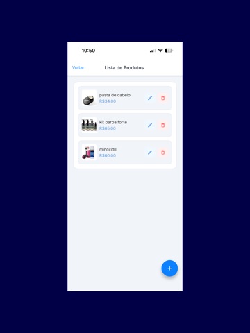 Clicou Agendou iPad screenshot